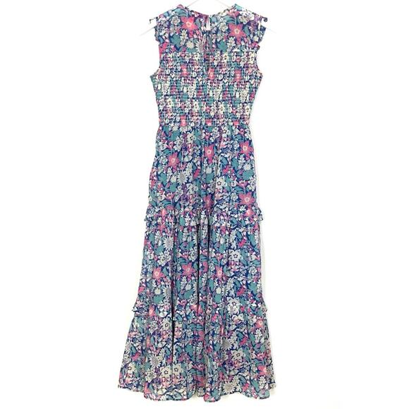 Banjanan Iris Smocked Floral-Print Maxi Dress - Picture 7 of 12